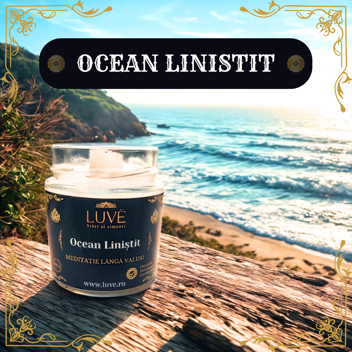 Lumanare parfumata Aqua Marine